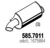 VOLVO 1675864 Middle-/End Silencer